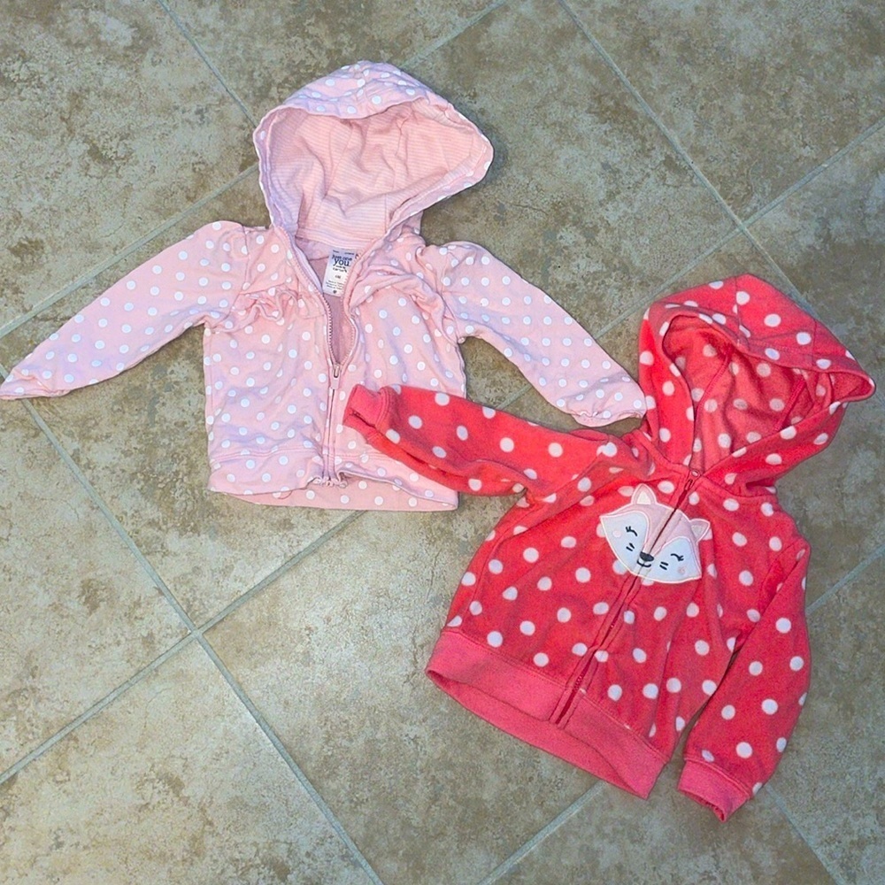 2-Piece Baby Girl Jackets Bundle Size 6-9M​